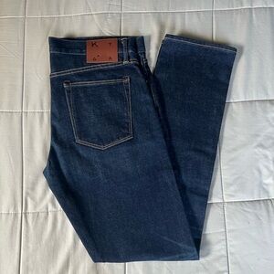 Dark Blue Slim Fit Men's Jeans